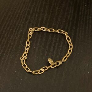 Small classic chain bracelet
